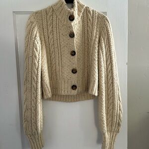 Ws Handknit Doen cardigan sweater